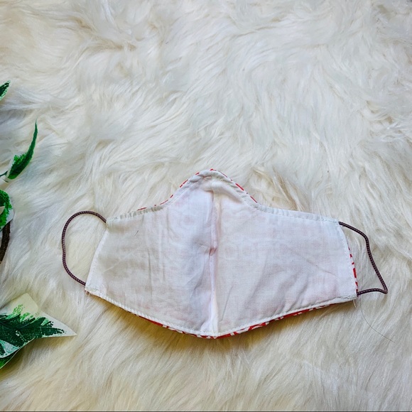 4 FACE MASKS Cloth Floral Adult Washable - Picture 7 of 7